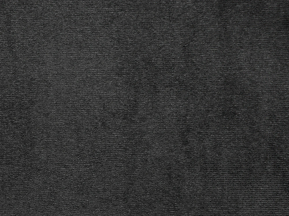 Beliani Trivietė sofa BORNHOLM, veliūrinė, juoda