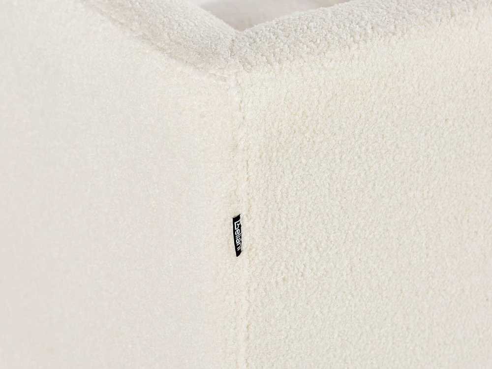 Beliani Trivietė sofa BYSKE Bouclé, balta