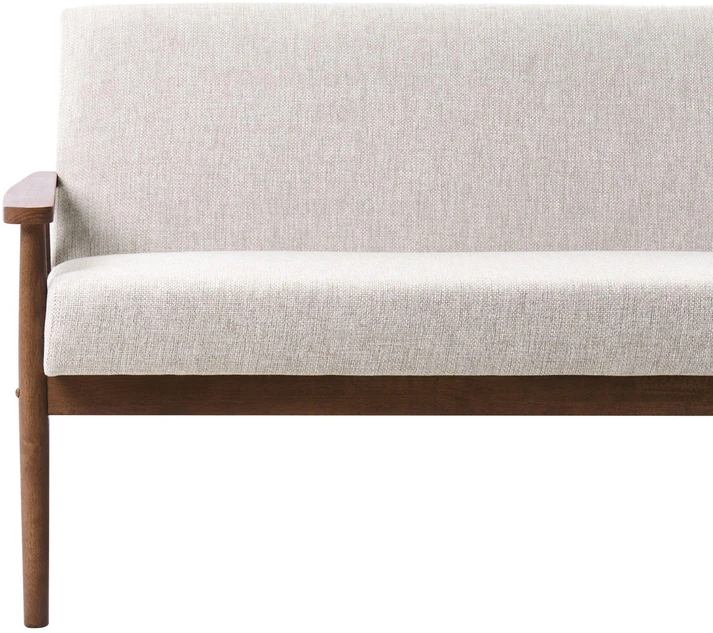 Beliani Trivietė sofa ESRUM tamsiai ruda/pilka