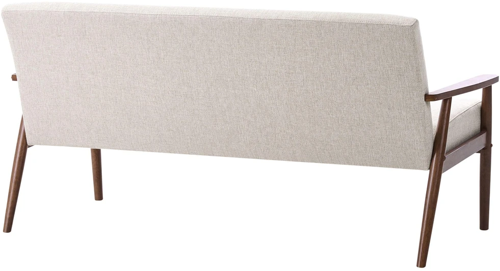 Beliani Trivietė sofa ESRUM tamsiai ruda/pilka