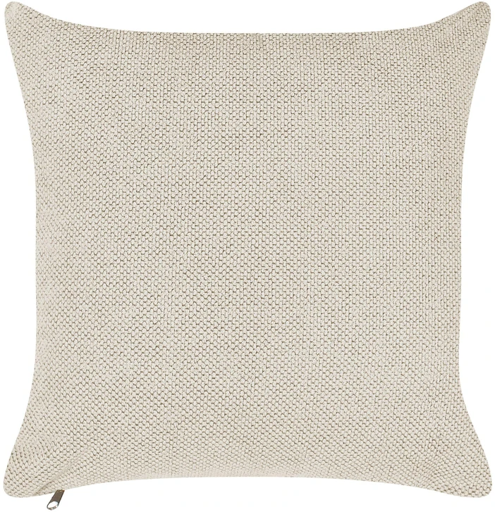 Beliani Trivietė sofa FAUSKAN šviesiai smėlio spalvos
