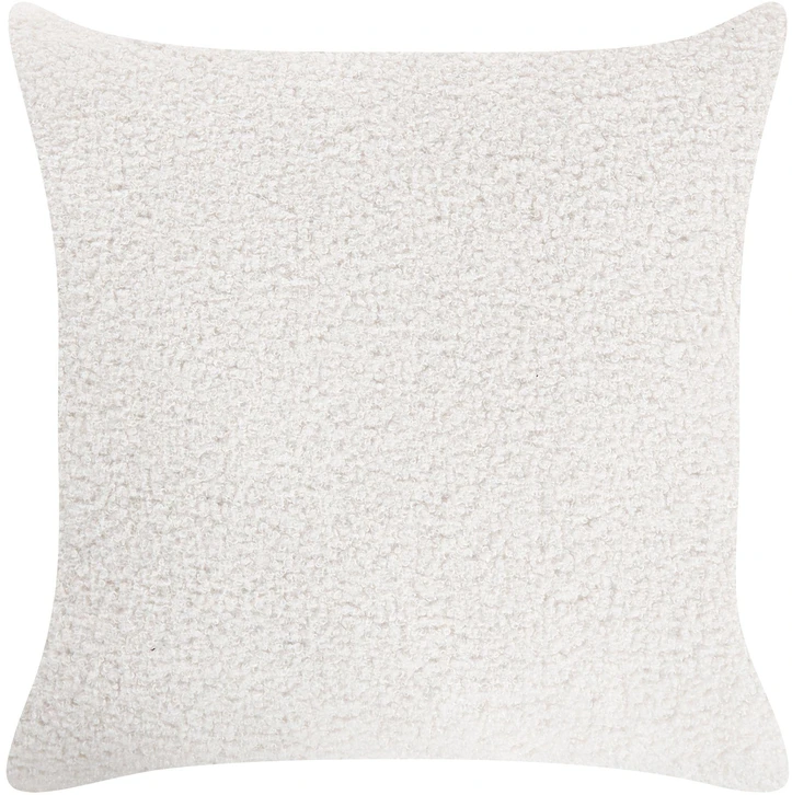Beliani Trivietė sofa FREDERICA, bouclé audinys, balta