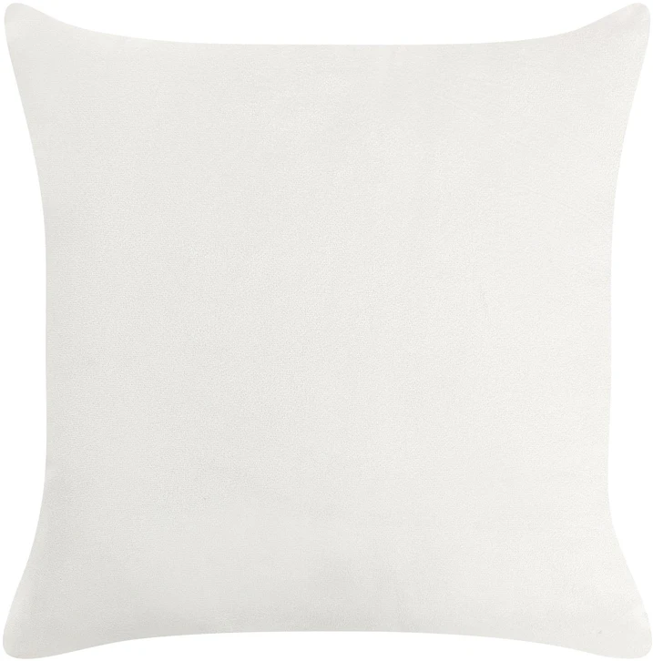 Beliani Trivietė sofa FREDERICA, veliūras, kreminė balta