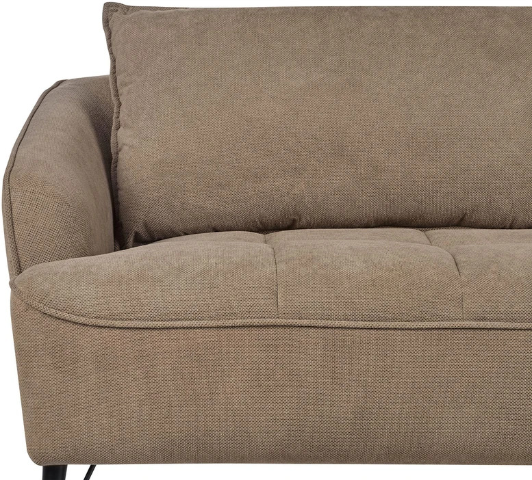 Beliani Trivietė sofa HOBRO šviesiai ruda
