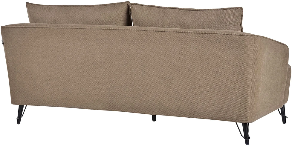 Beliani Trivietė sofa HOBRO šviesiai ruda