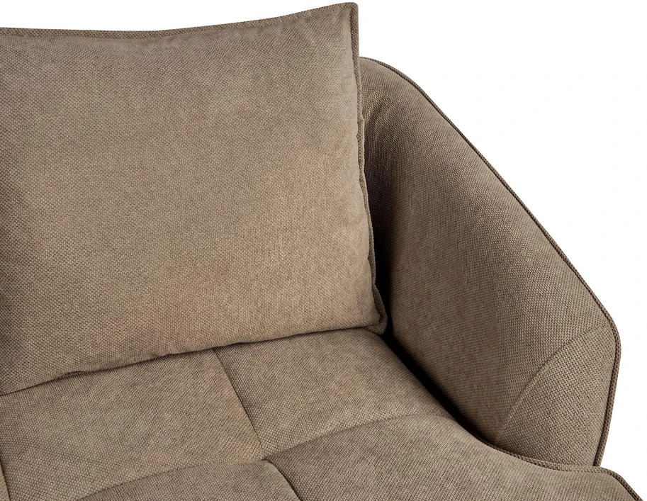 Beliani Trivietė sofa HOBRO šviesiai ruda