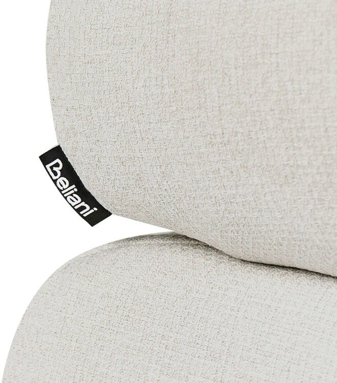 Beliani Trivietė sofa HOVDEN, kreminė balta