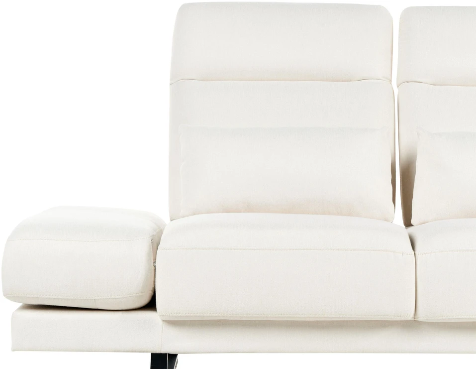 Beliani Trivietė sofa IKAST, kreminė