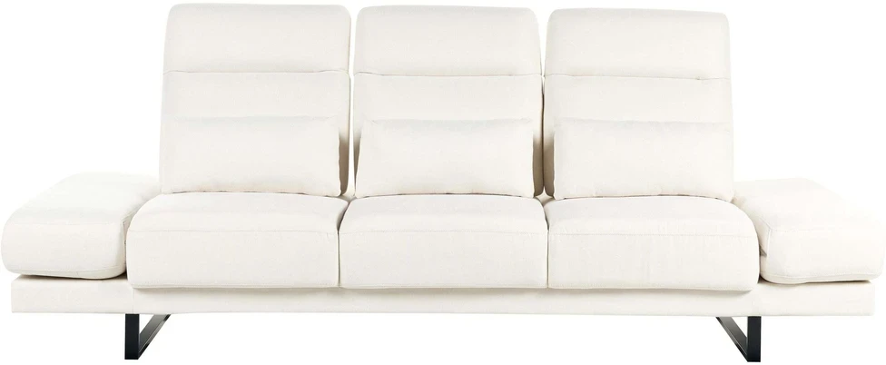 Beliani Trivietė sofa IKAST, kreminė