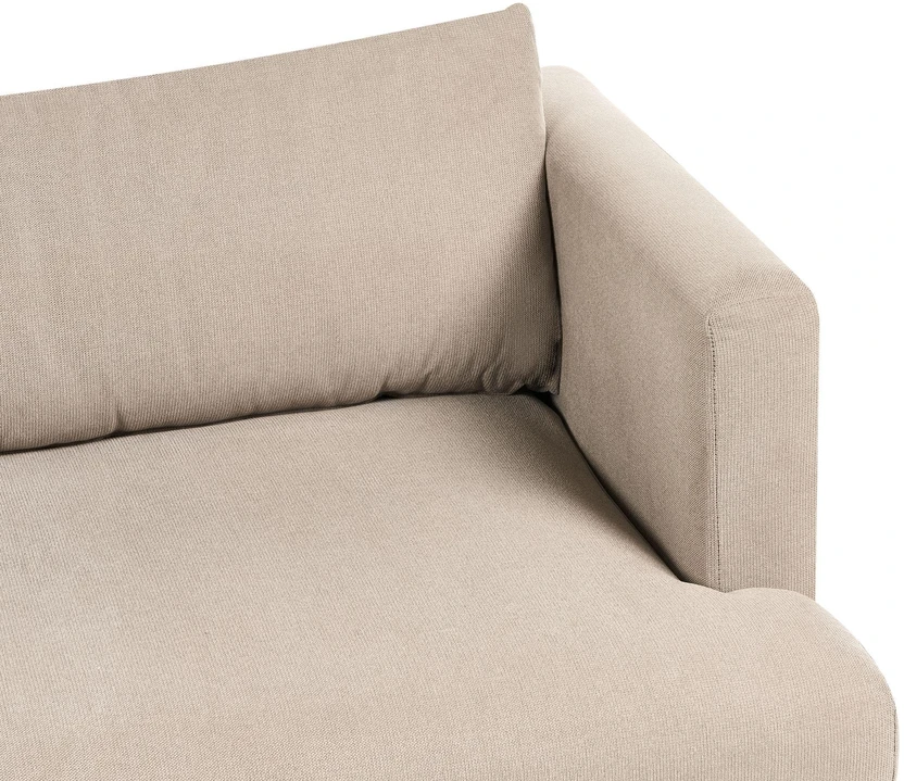 Beliani Trivietė sofa JARPEN šviesiai ruda