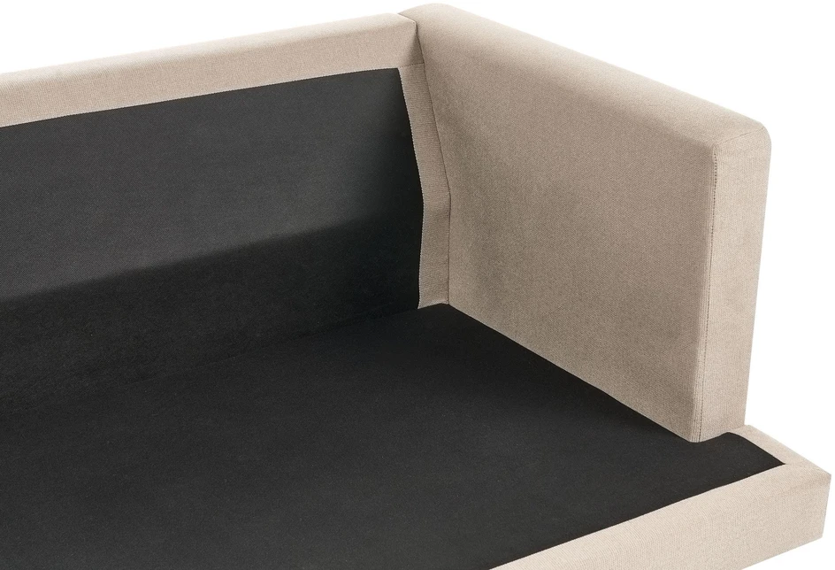 Beliani Trivietė sofa JARPEN šviesiai ruda