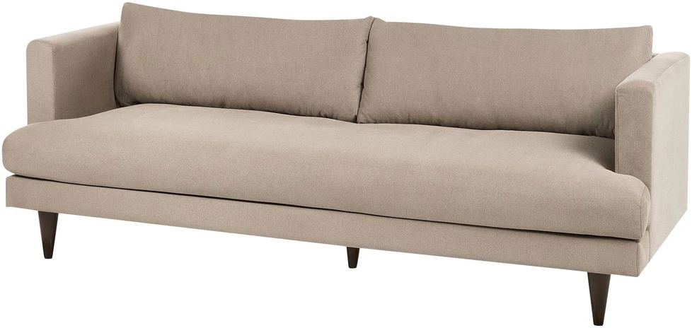 Beliani Trivietė sofa JARPEN šviesiai ruda