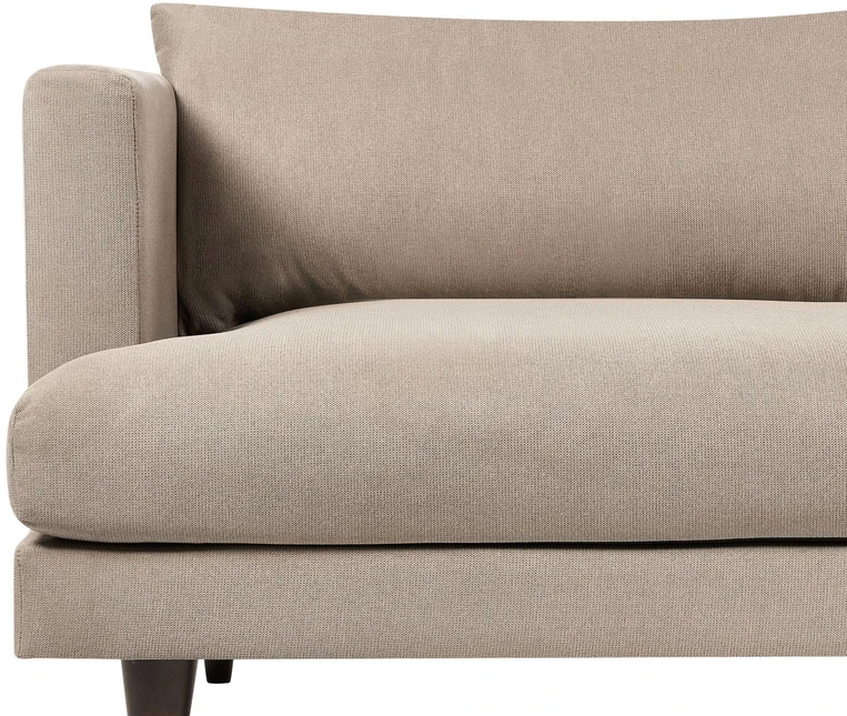 Beliani Trivietė sofa JARPEN šviesiai ruda