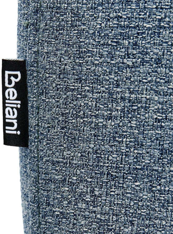 Beliani Trivietė sofa LJUNG, mėlyna