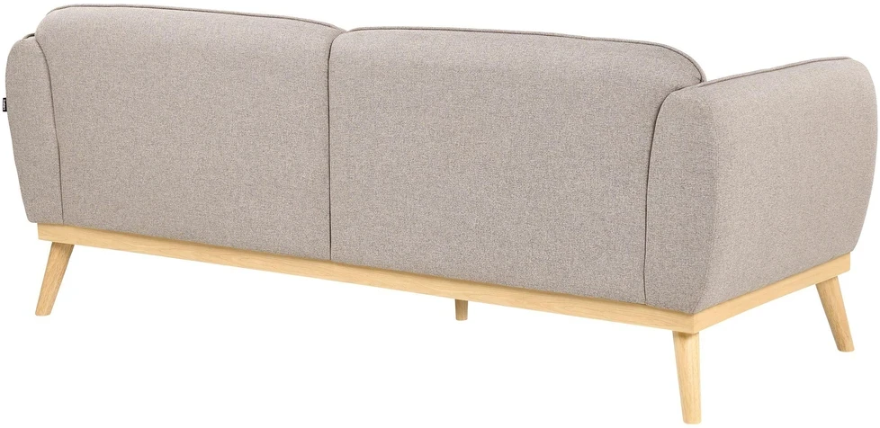 Beliani Trivietė sofa LJUNG, šviesiai ruda