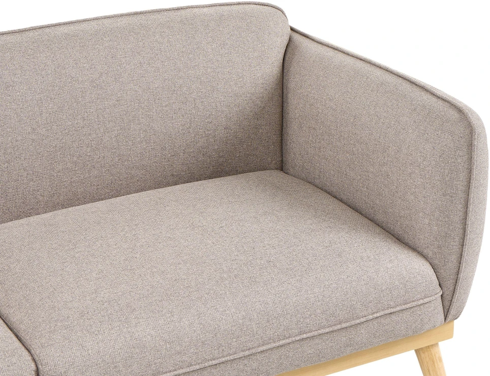 Beliani Trivietė sofa LJUNG, šviesiai ruda
