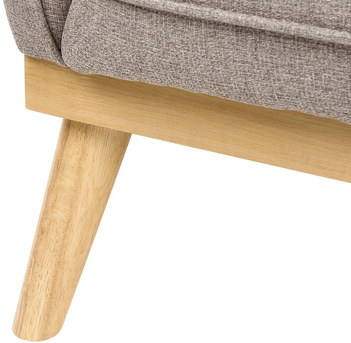 Beliani Trivietė sofa LJUNG, šviesiai ruda