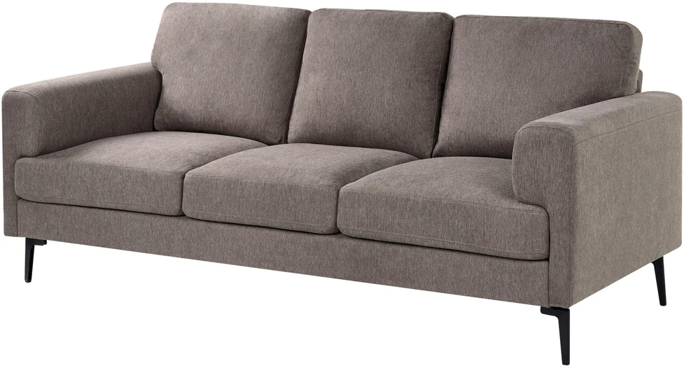 Beliani Trivietė sofa LOUSTO Ruda