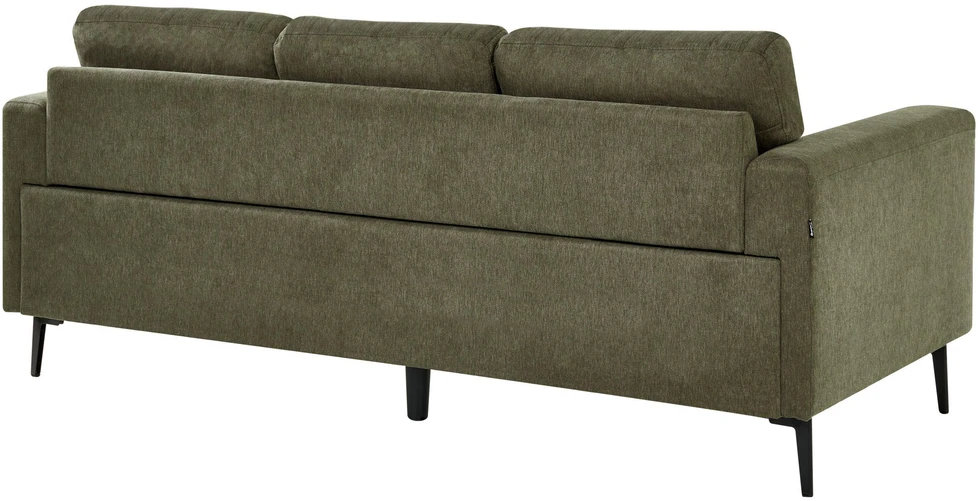 Beliani Trivietė sofa LOUSTO Žalia