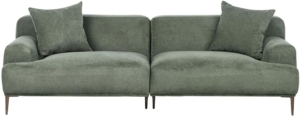 Beliani Trivietė sofa MATILA žalia