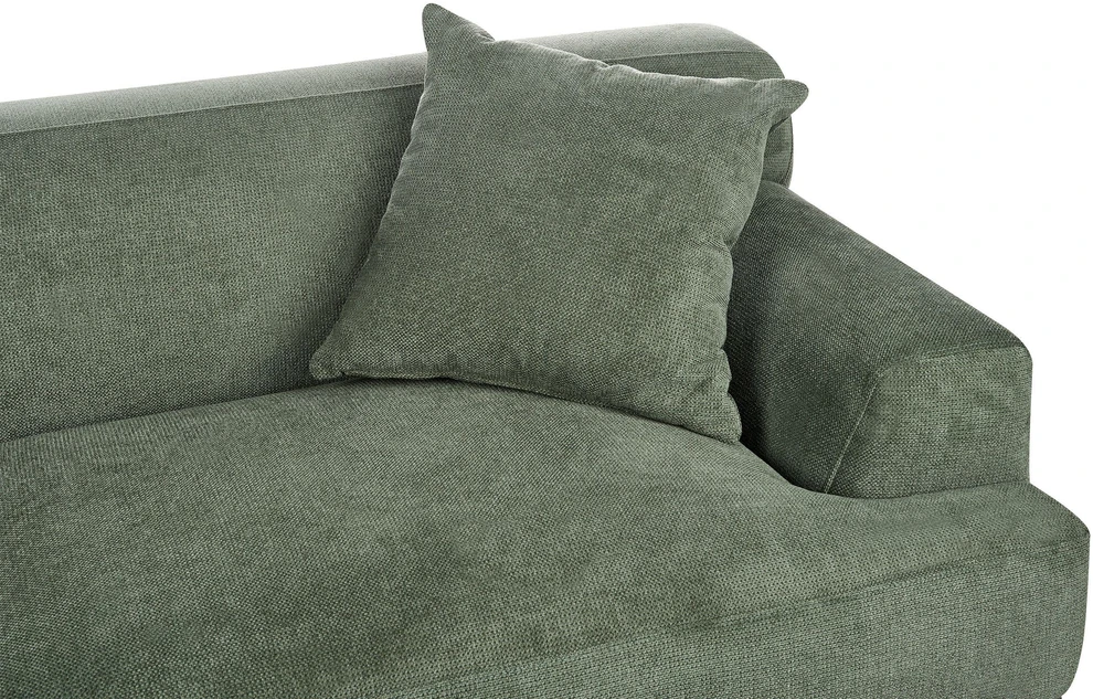 Beliani Trivietė sofa MATILA žalia