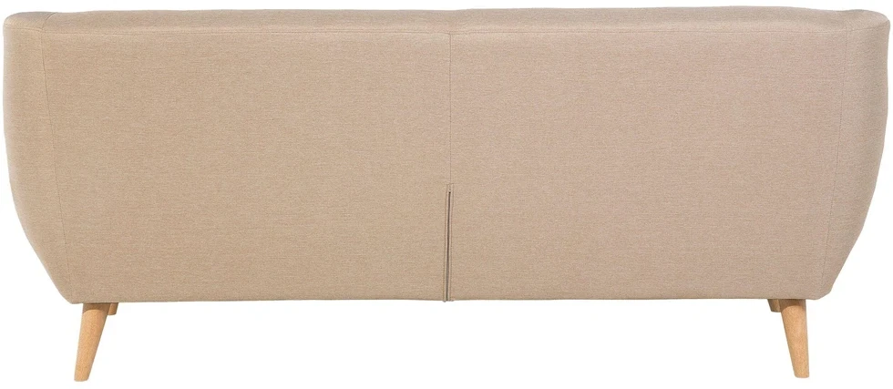 Beliani Trivietė sofa MOTALA, smėlio spalvos