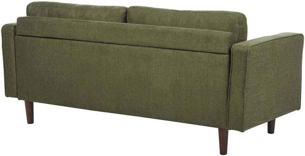 Beliani Trivietė sofa NURMO, tamsiai žalia