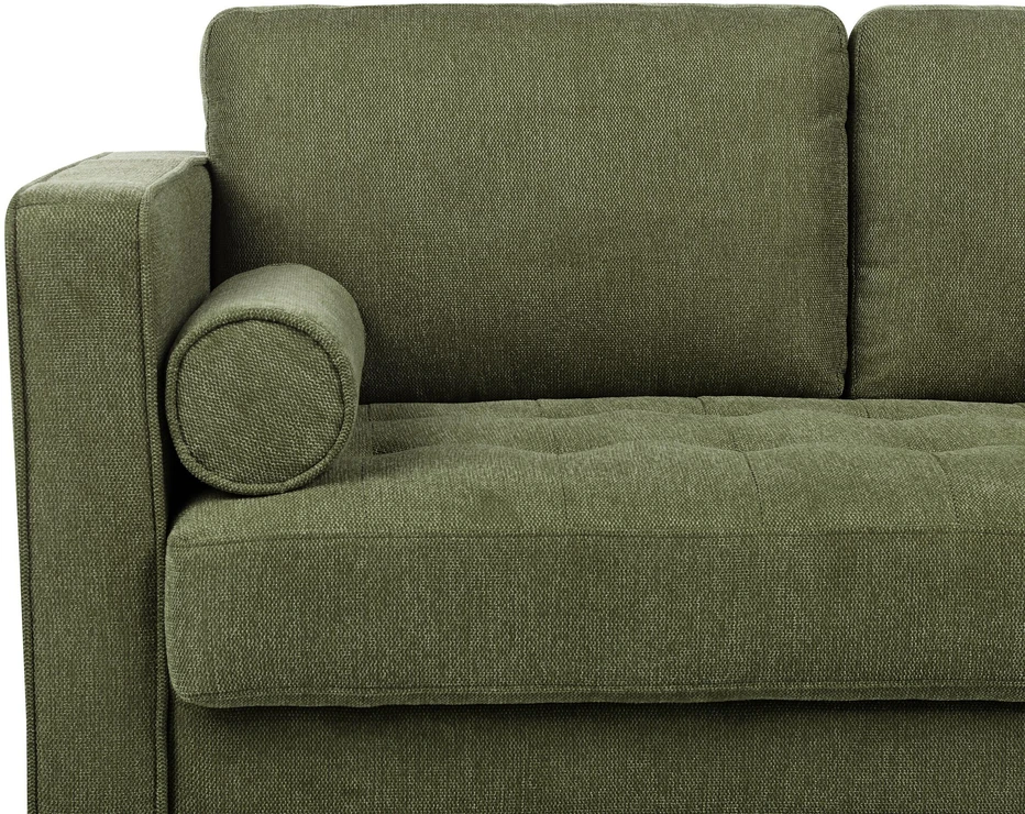 Beliani Trivietė sofa NURMO, tamsiai žalia