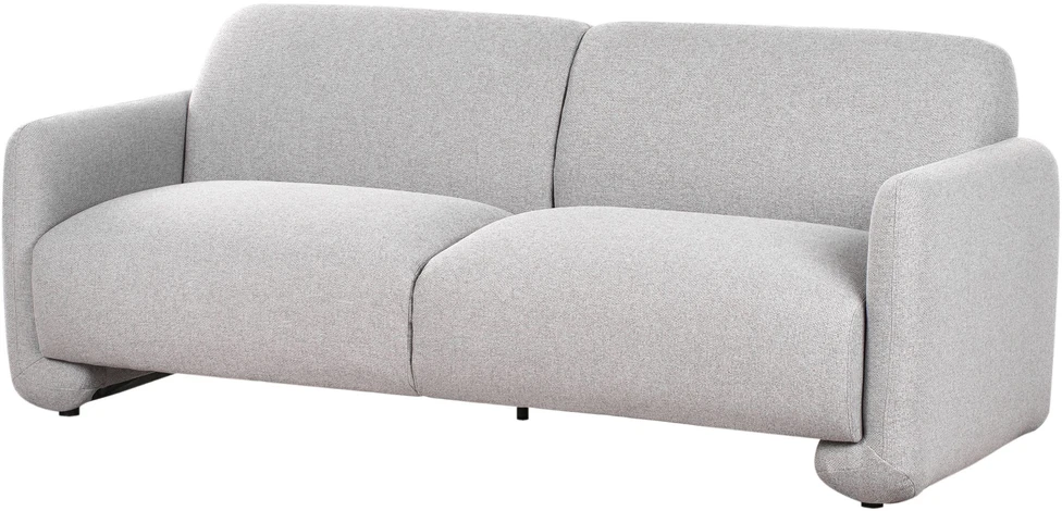 Beliani Trivietė sofa SALAND pilka