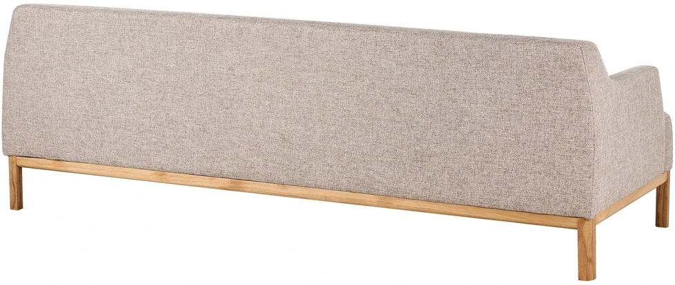 Beliani Trivietė sofa SOSJO šviesiai ruda