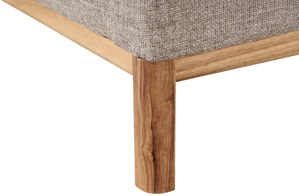 Beliani Trivietė sofa SOSJO šviesiai ruda
