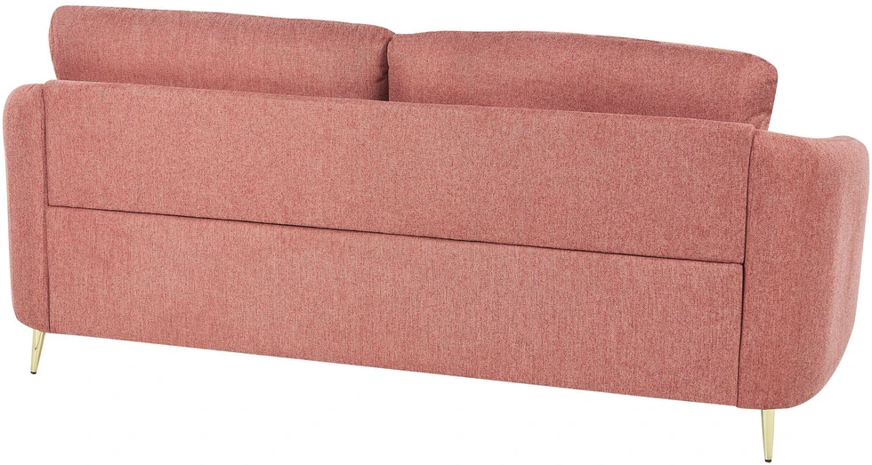 Beliani Trivietė sofa TROSA rožinė