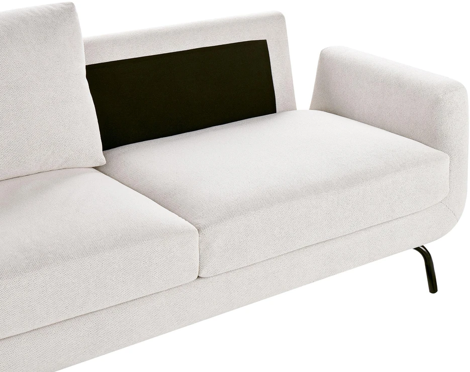 Beliani Trivietė sofa VESALA kreminės spalvos