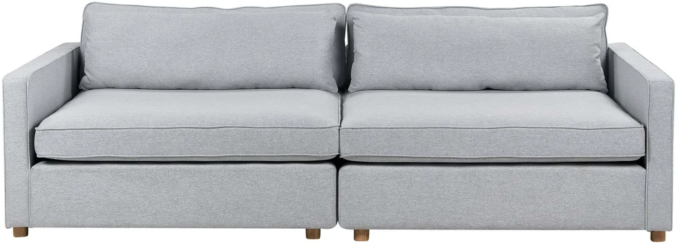 Beliani Trivietė sofa VINSTRA, pilka