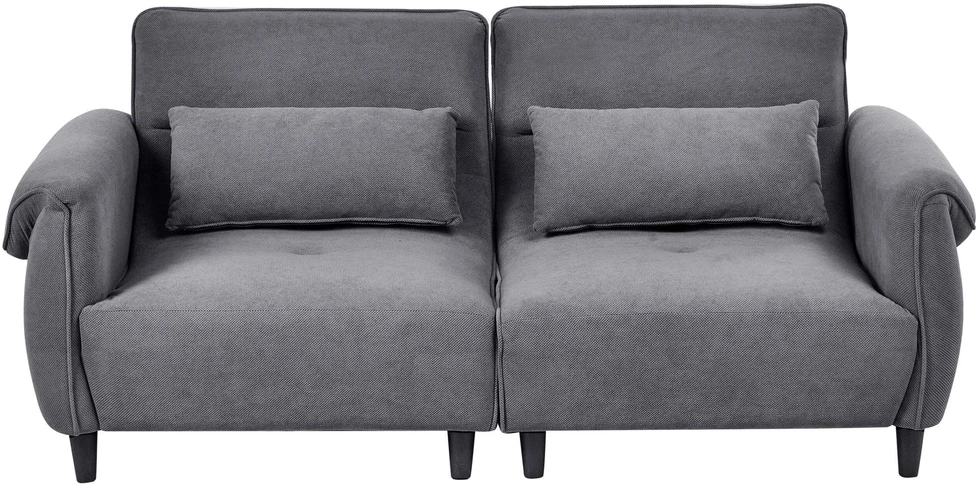 Beliani Trivietė sofa WETLAN tamsiai pilka