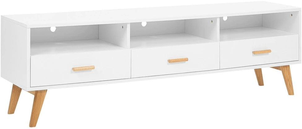 Beliani TV staliukas LIBERTY Baltas