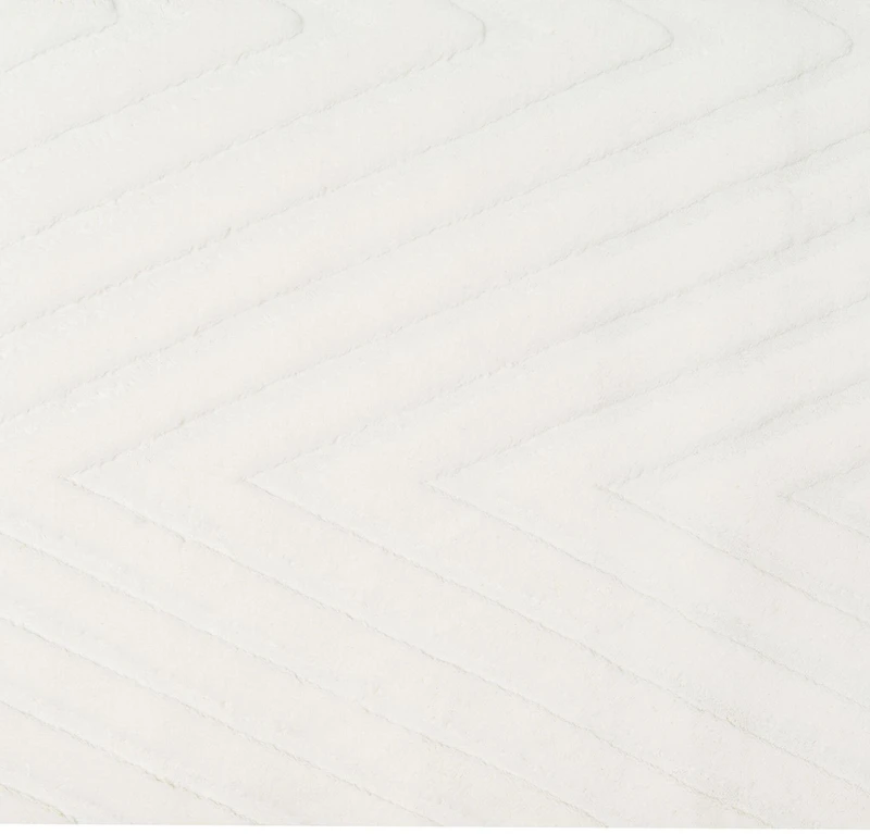 Beliani TWYNAM kilimas, balkšvas, 160 x 230 cm