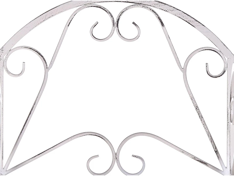 Beliani VALDIVIA metalinė lentyna, 166 cm 40 cm, balta