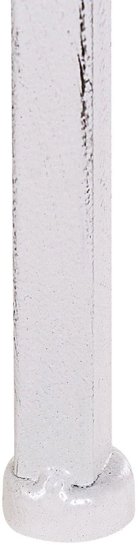 Beliani VALDIVIA metalinė lentyna, 166 cm 40 cm, balta