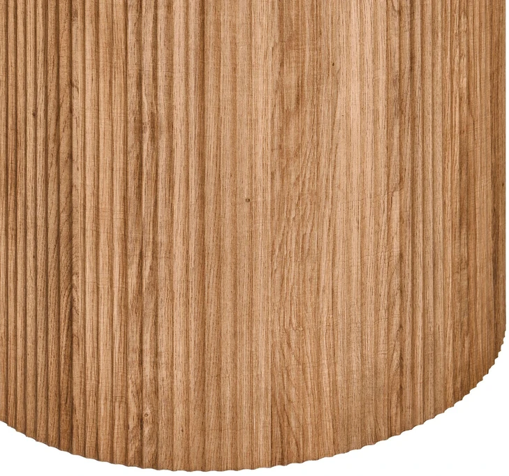 Beliani Valgomojo stalas ALBINA baltas marmuras 120 cm