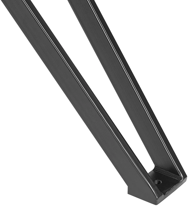 Beliani Valgomojo stalas BALLINA Baltas marmuras 160 cm 90 cm Grūdintas stiklas