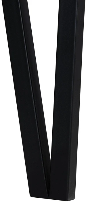 Beliani Valgomojo stalas CAMBELL šviesiai rudas 130 cm 80 cm