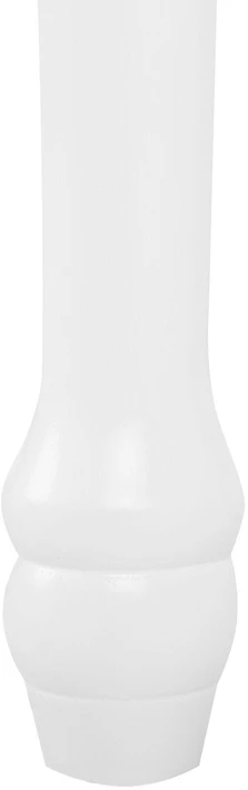 Beliani Valgomojo stalas CARY baltas 180 cm 90 cm