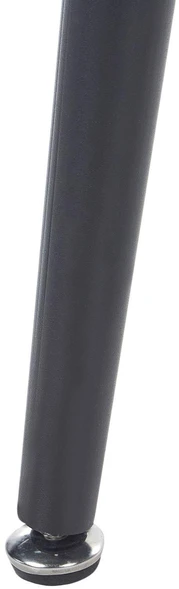 Beliani Valgomojo stalas EFTALIA baltas marmuras 120/150 cm 80 cm