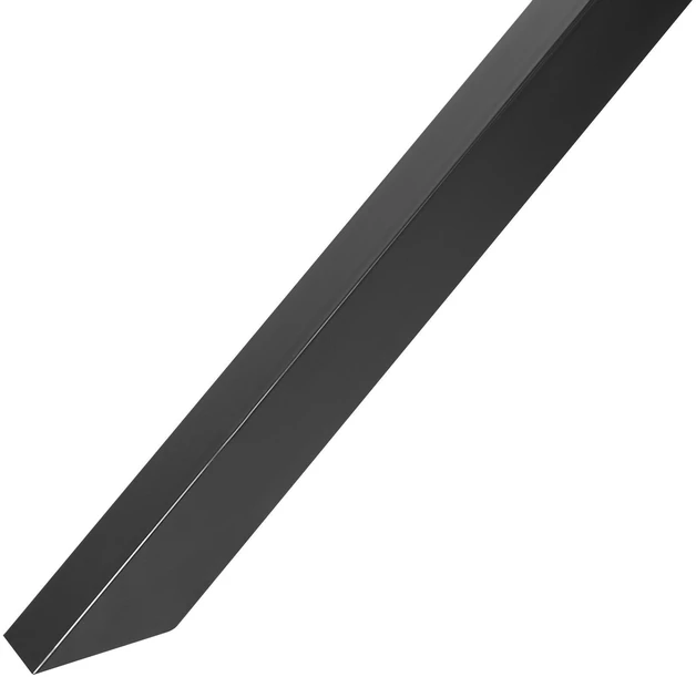Beliani Valgomojo stalas FITZROY juodas 120 cm