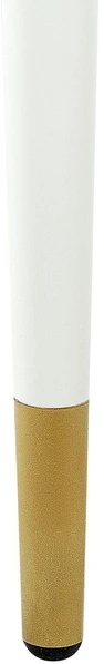 Beliani Valgomojo stalas GUTIERE baltas marmuras 80 cm 80 cm