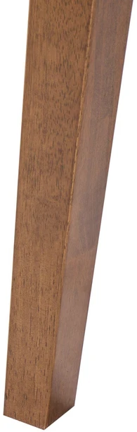 Beliani Valgomojo stalas HUNTLEY, tamsaus ąžuolo spalvos, 140 cm