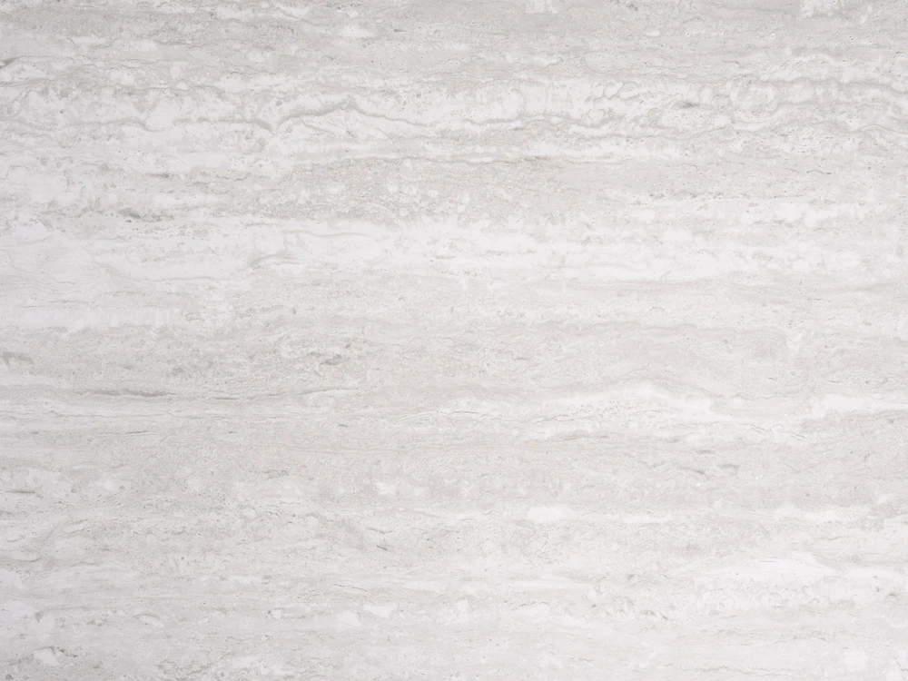 Beliani Valgomojo stalas LUMAN travertino efektas 220 cm 95 cm