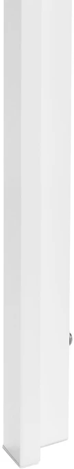 Beliani Valgomojo stalas MANN rudas/baltas 120 cm 80 cm