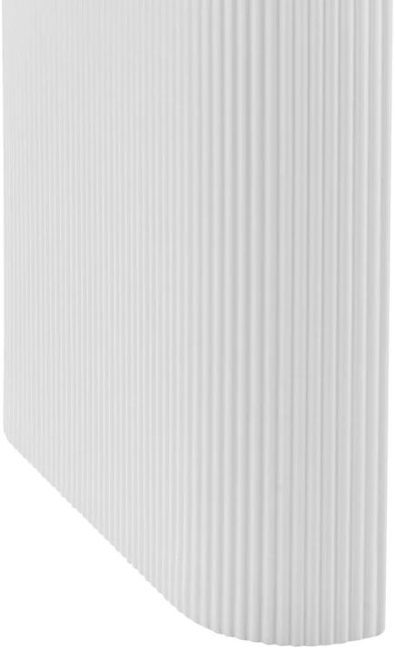 Beliani Valgomojo stalas MOBERLY baltas 180 cm 90 cm